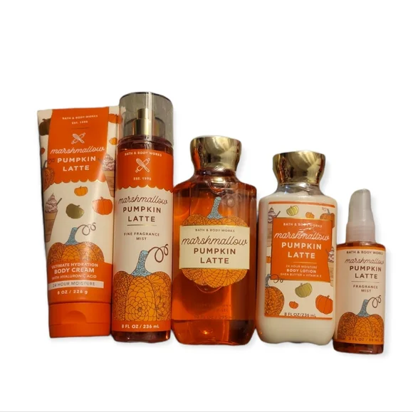 Marshmallow Pumpkin Latte Beauty Set - Picture 1 of 6